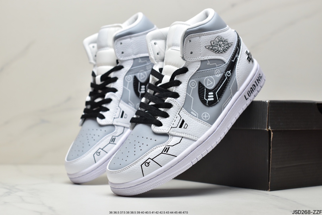 200 公司级Air Jordan 1 Mid AJ1 中帮篮球鞋 全新批次 DC7294-103