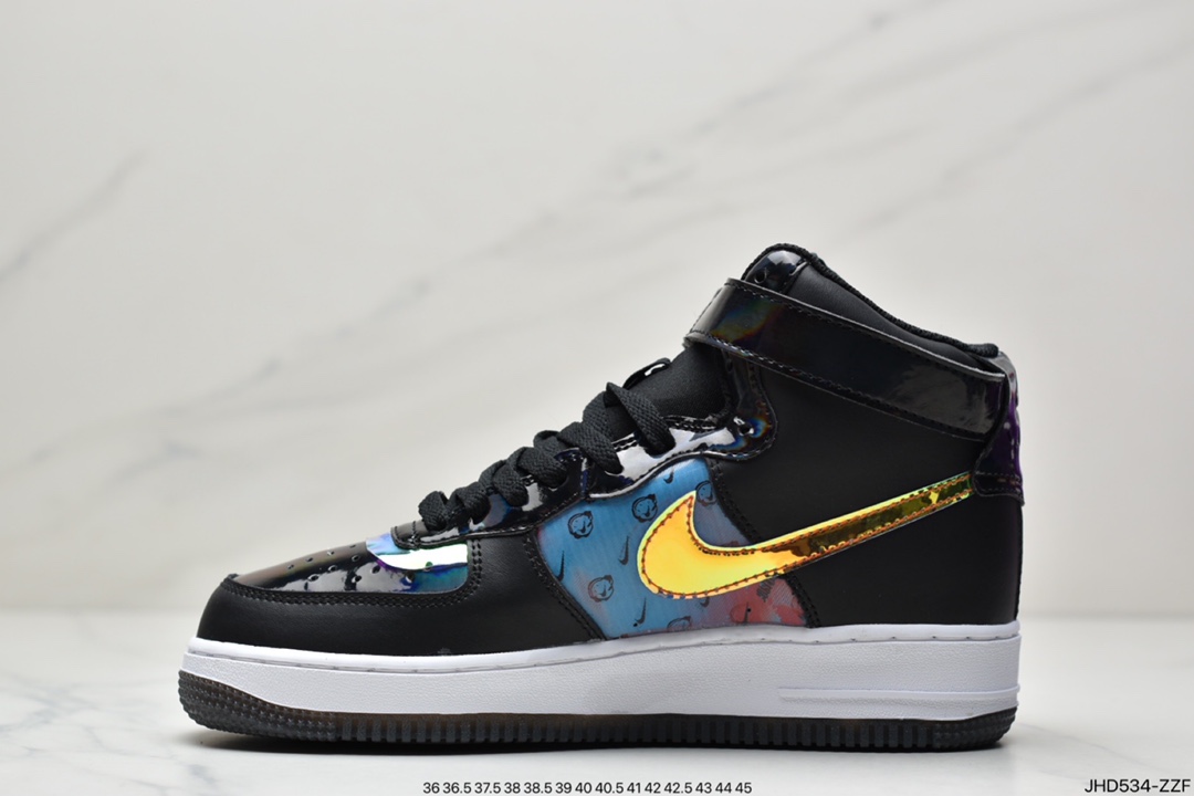 190 公司级耐克Air Force 1 High LV8 “Good Game” 电玩 炫彩镭射DC0831-101