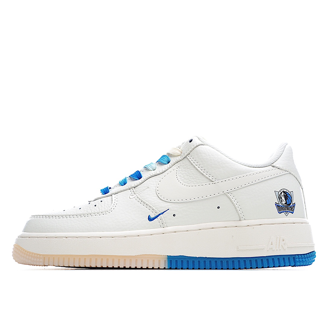 海外限量发售 公司级 Nike Air Force 1 Low ’07空军一号休闲板鞋 定制头层皮料 原楦原纸板 水晶双色大底 纯正版型 内置全掌气垫