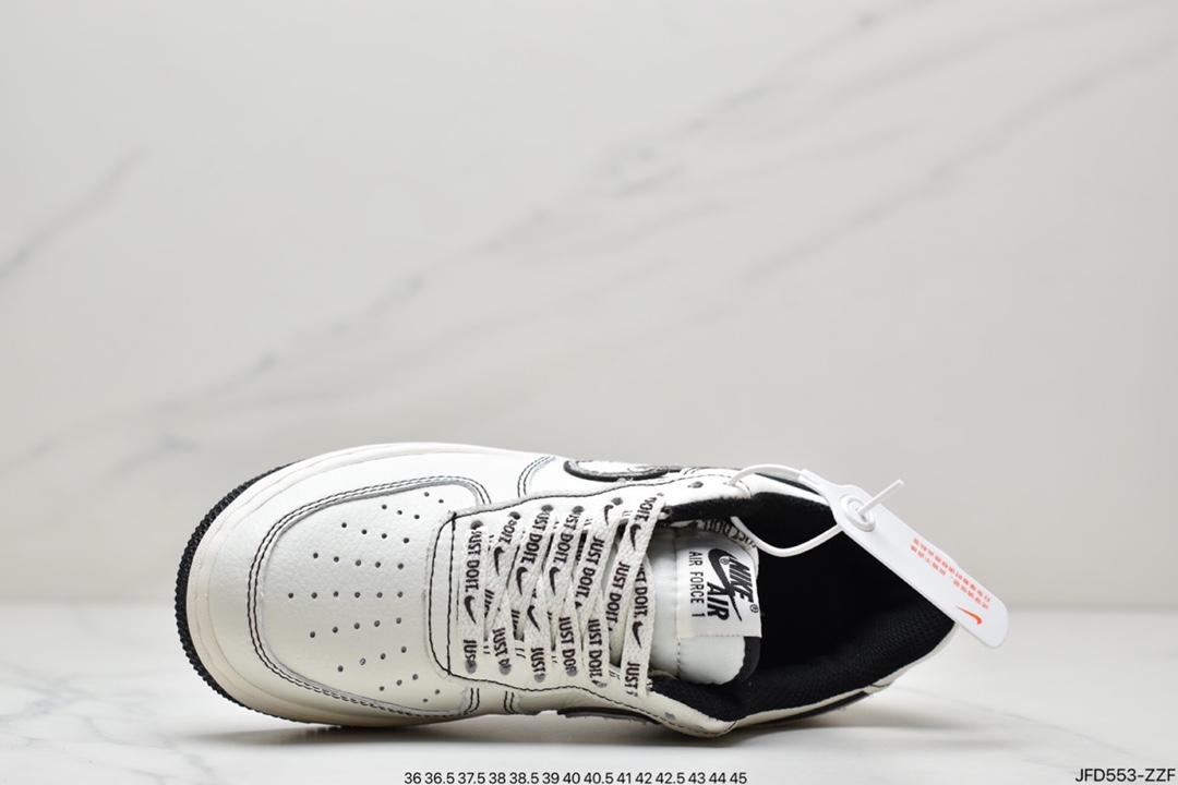 170 Stussy x Nike Air Force 1′07”White/Black Laser空军一号UN1635-702