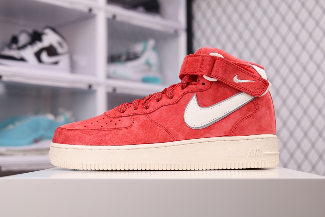 G5 Nike Air Force 1 React LV8 红白光 官方同步 原装级别 原楦头原纸板 打造纯正空军版型专注外贸渠道 全掌内置蜂窝气垫 原盒配件 原厂中底钢印、拉帮完美