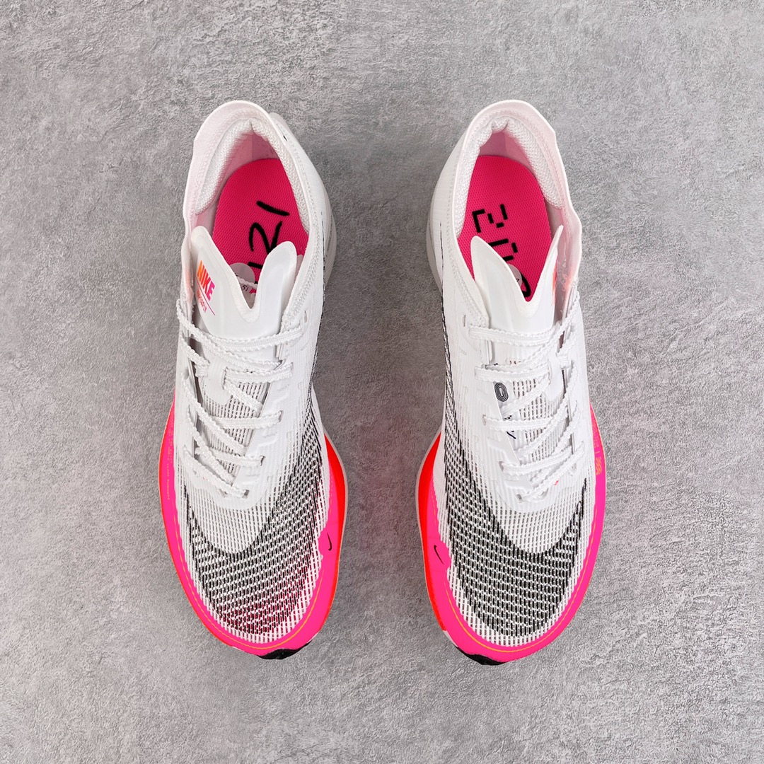 图片[2]-＃纯原福利 NK ZoomX Vaporfly Next% 马拉松一代跑鞋 鞋面使用了全新 Vaporweave 科技 这种类似蝉翼的材质相比 Flyknit 更加轻薄透气 非对称的鞋带系统和泡棉护垫的加入令舒适度更高 鞋头辅以超大的 Swoosh 点缀 再配上流线型外观设计 时尚感十足 尺码：36 36.5 37.5 38 38.5 39 40 40.5 41 42 42.5 43 44 44.5 45-选品中心