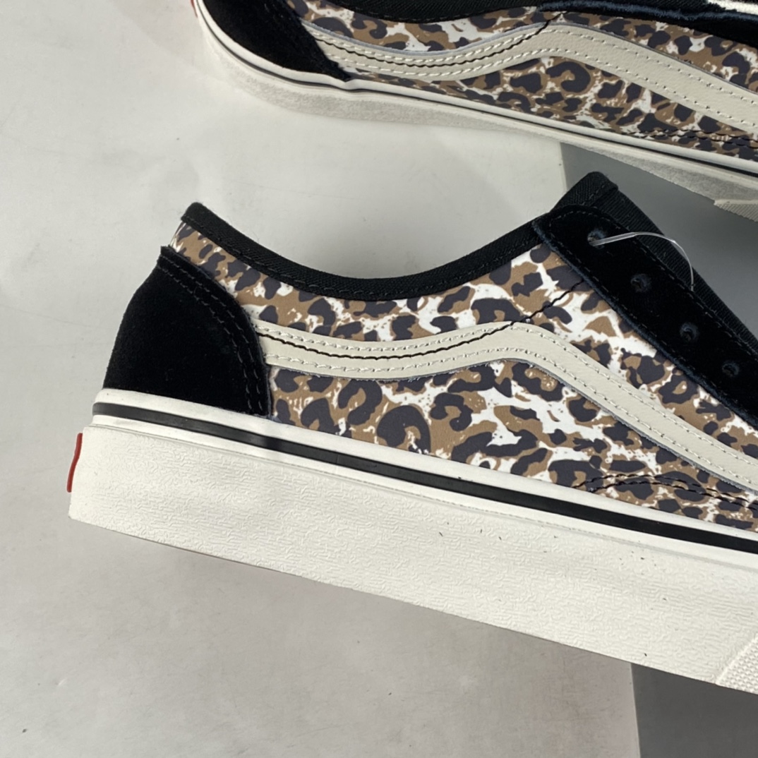 Vans Style 36 Vans Official Popular Animal Leopard Print Side Stripe Sports Skateboard Shoes VN0A5HYRA6D