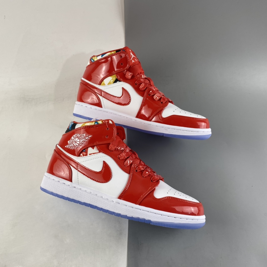 P240 Air Jordan 1 Mid AJ1 乔1 中帮百搭休闲运动板鞋 DC7294-600