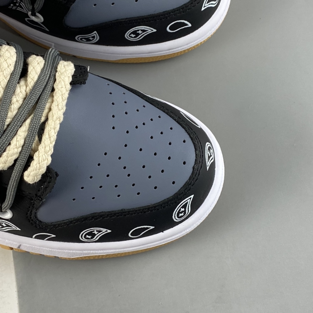 P380 NBA x NIKE Dunk Low SE “Free 99”低帮 解构 复古腰果花 蓝灰 DH0952-001