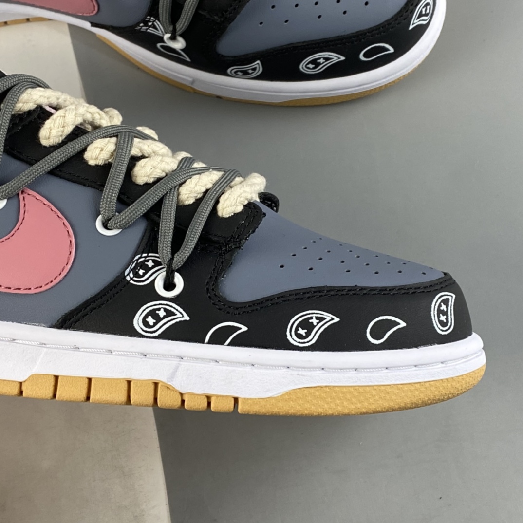 P380 NBA x NIKE Dunk Low SE “Free 99”低帮 解构 复古腰果花 蓝灰 DH0952-001