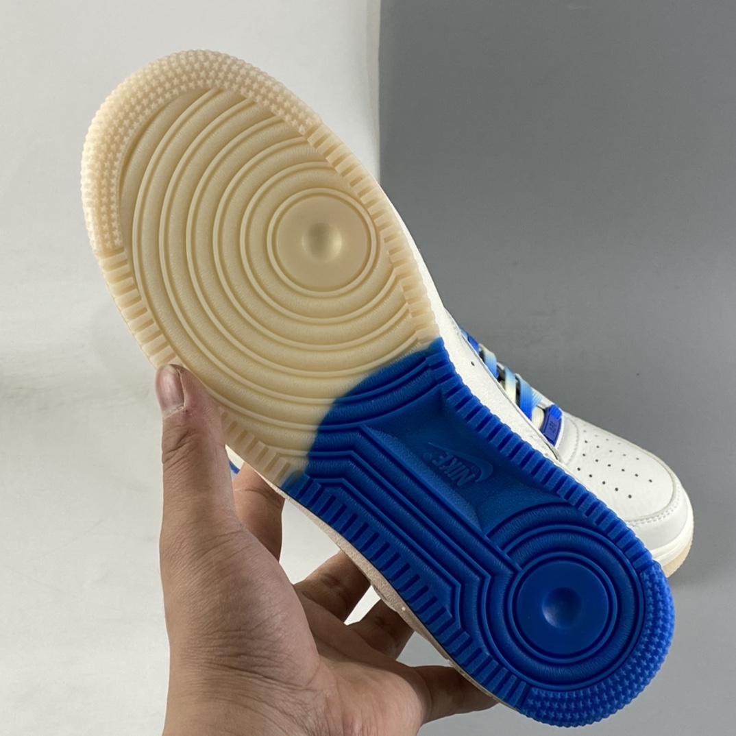 P260 NIKE Air Force 1’07 Low ”米白蓝” 达拉斯独行侠城市限定空军一号低帮休闲板鞋 DH2088-606