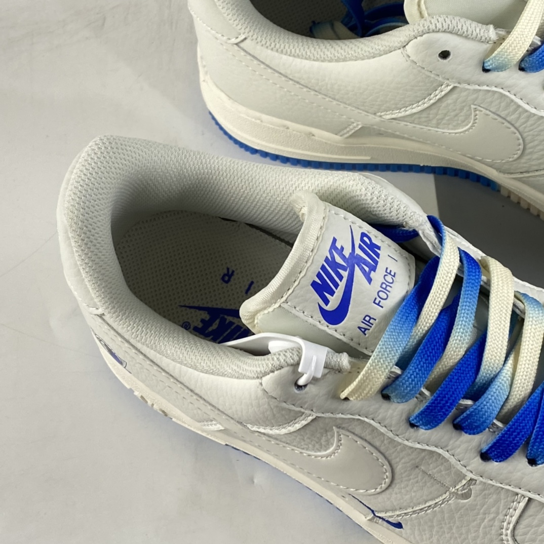 P260 NIKE Air Force 1’07 Low ”米白蓝” 达拉斯独行侠城市限定空军一号低帮休闲板鞋 DH2088-606