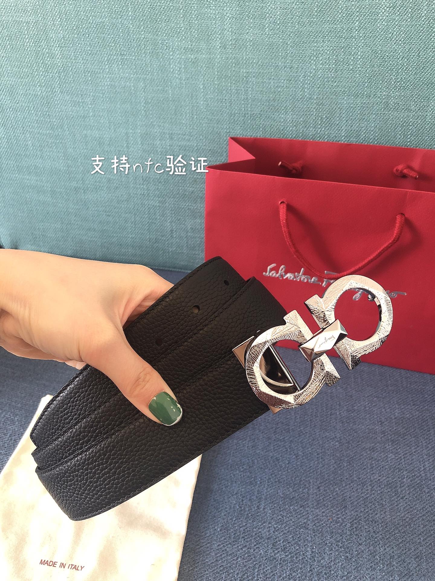 [Ferragamo Belts]Support NFC chip certification Ferragamo Original factory pre