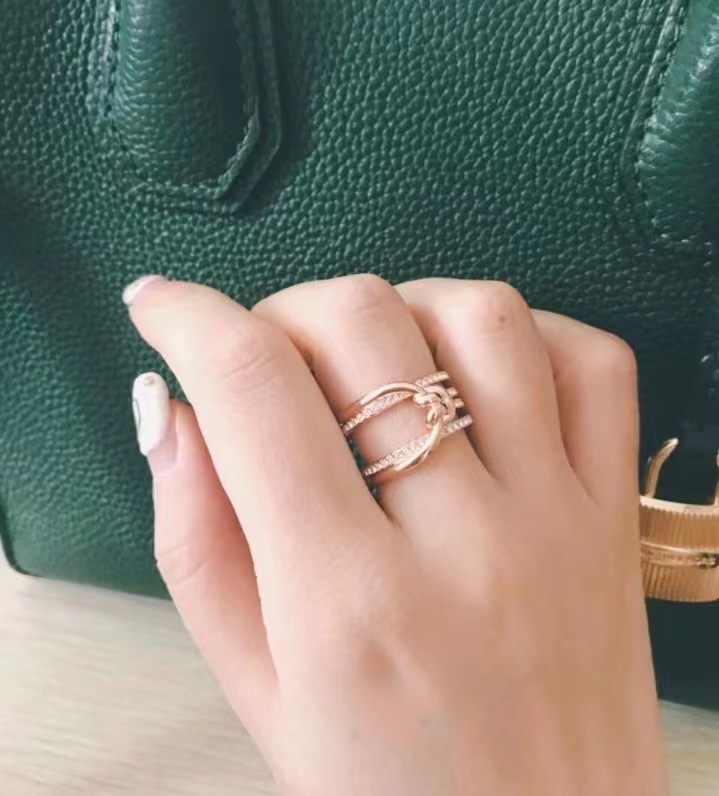 High Carbon-Drilling Lifelong Ring Symbolizes Luminous Love Connection - 图片 3