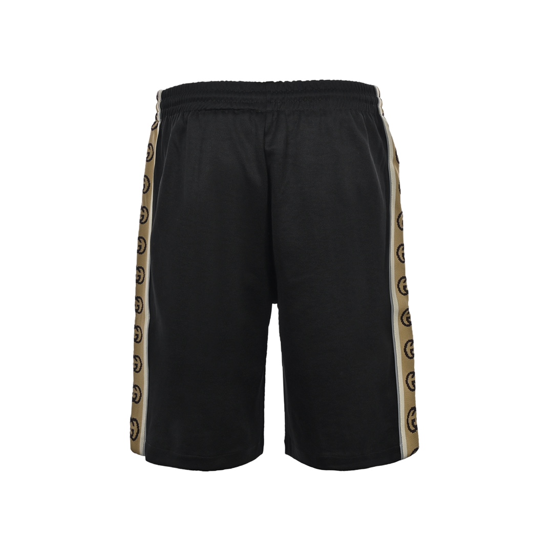 Gucci/古驰20ss侧边双G反光织带短裤