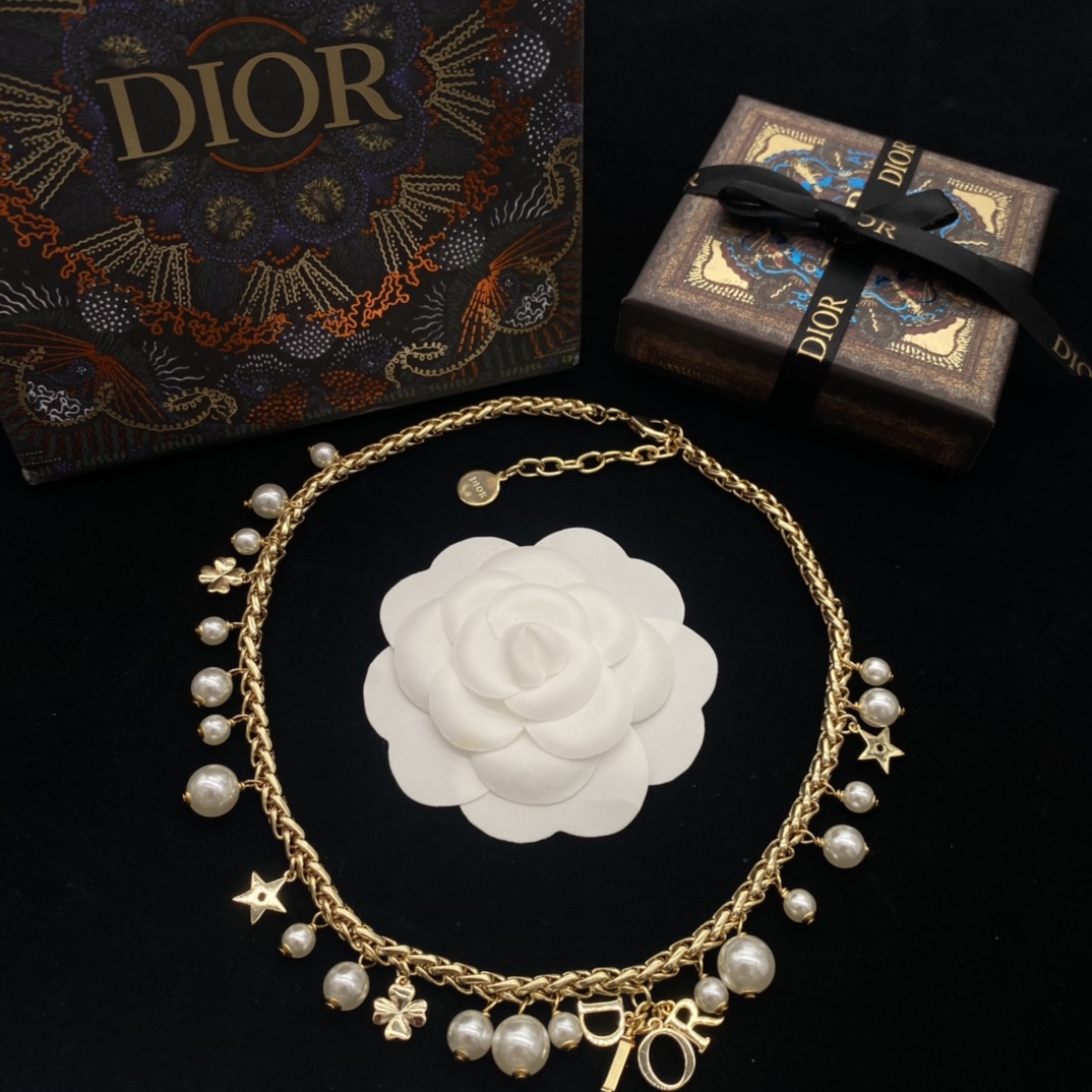 Dior Joyas Collar Compra réplica barata de alta calidad 1: 1