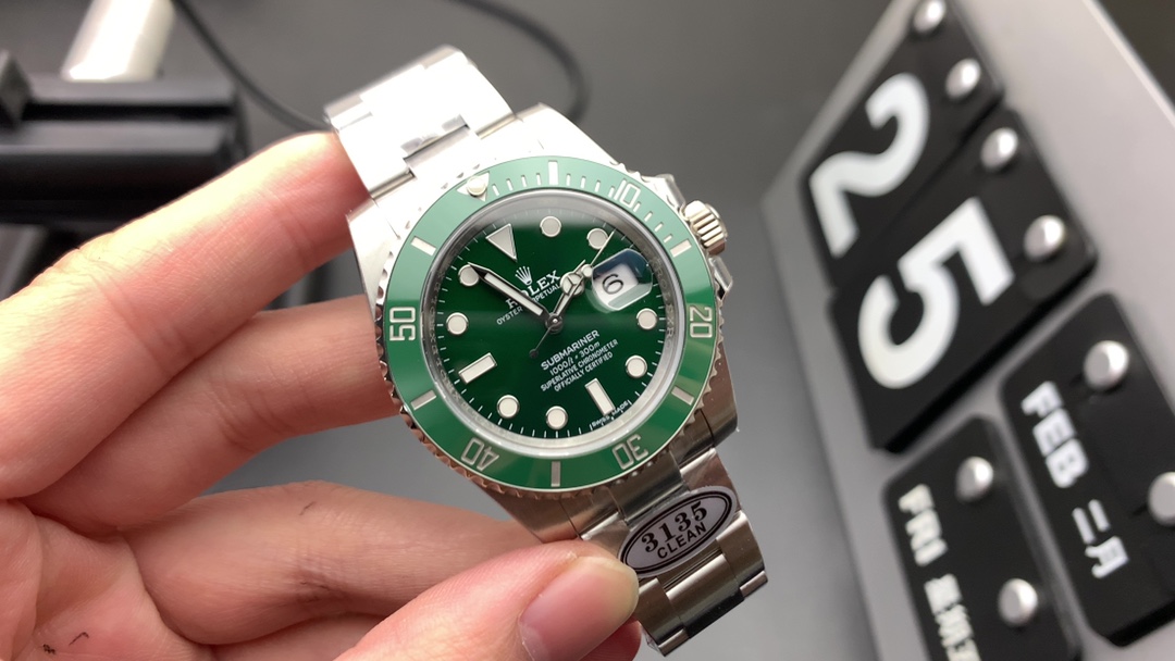 Rolex 3135绿鬼