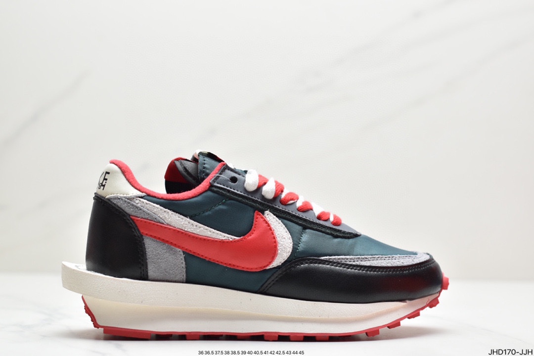 Undercover x Sacai × NIKE LDWaffle Three-Party Joint Runway Running Shoes DJ4877-600