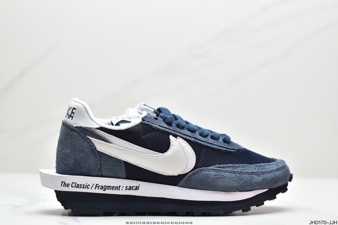 Undercover x Sacai × NIKE LDWaffle Three-Party Joint Runway Running Shoes DJ4877-600