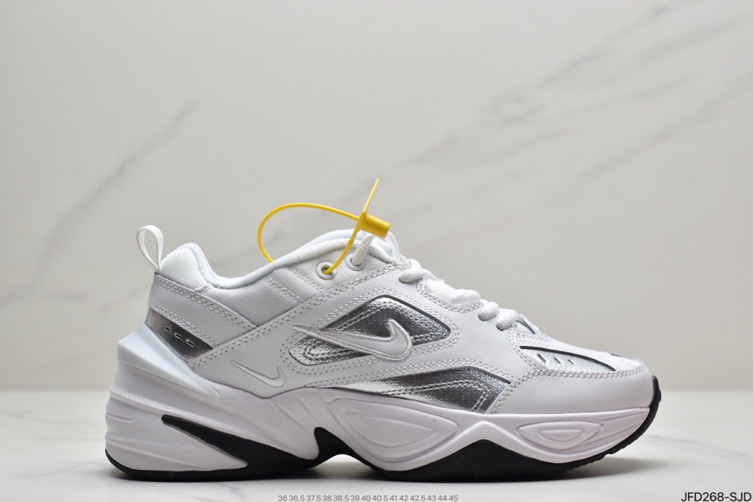 170 公司级耐克Nike M2K Tekno复古潮流百搭休闲运动旅游老爹鞋“珊瑚粉白”AO3108-202
