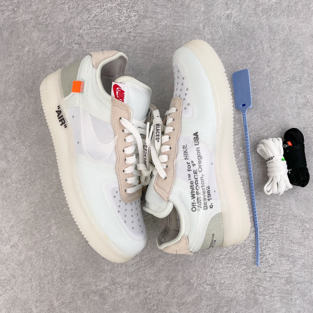 # 纯原 OFF-WHITE x NK Air Force 1 Low 空军一号OW联名纯白 AO460 # 纯原 OFF-WHITE x NK Air Force 1 Low 空军一号OW联名纯白 AO460