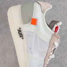 # 纯原 OFF-WHITE x NK Air Force 1 Low 空军一号OW联名纯白 AO460 # 纯原 OFF-WHITE x NK Air Force 1 Low 空军一号OW联名纯白 AO460