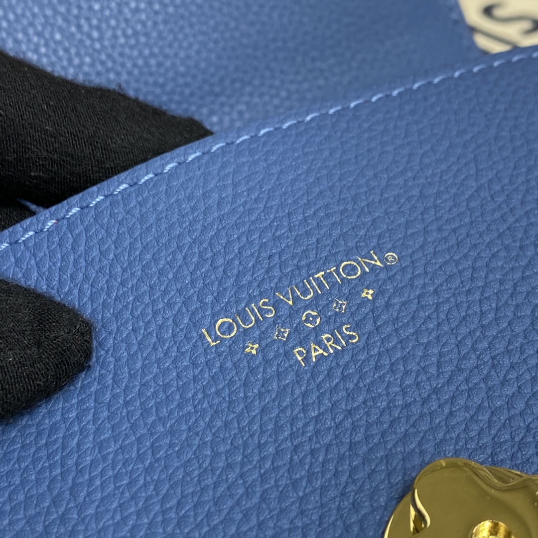 Louis Vuitton LV Pont Handbags Messenger Bags Top brands like
 Black Blue Caramel Grey Lychee Pattern Calfskin Cowhide M58727