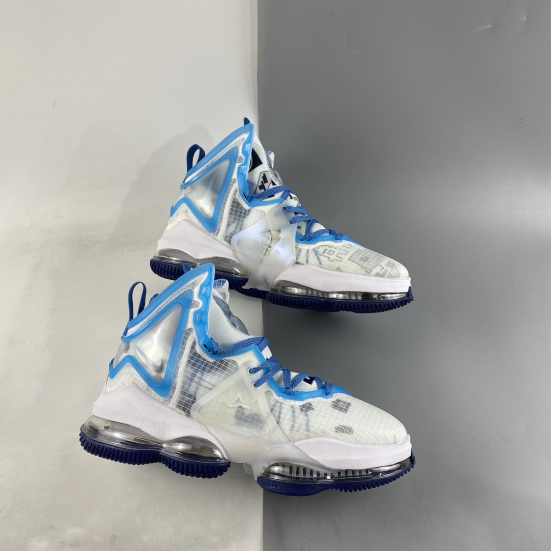 P290 NIKE LeBron XIX EP 詹姆斯19代 冰蓝大灌篮实战篮球鞋 DC9342-100