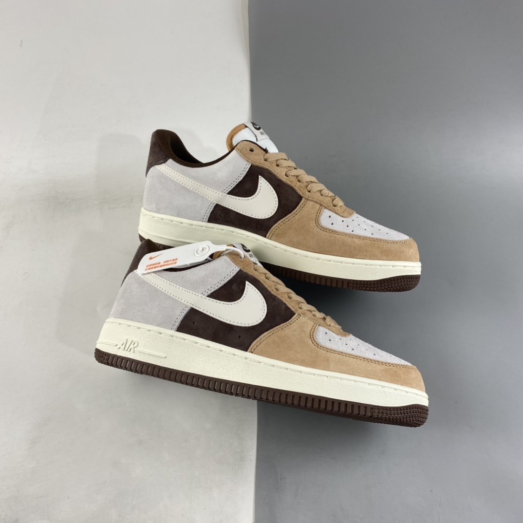 P240 NIKE Air Force 1 Low 咖啡豆配色 空军一号低帮休闲板鞋 BL3099-233