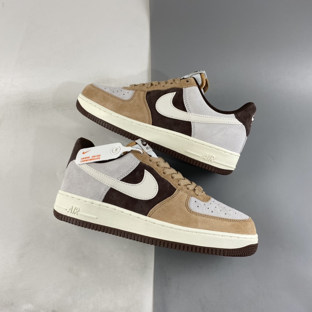 P240 NIKE Air Force 1 Low 咖啡豆配色 空军一号低帮休闲板鞋 BL3099-233