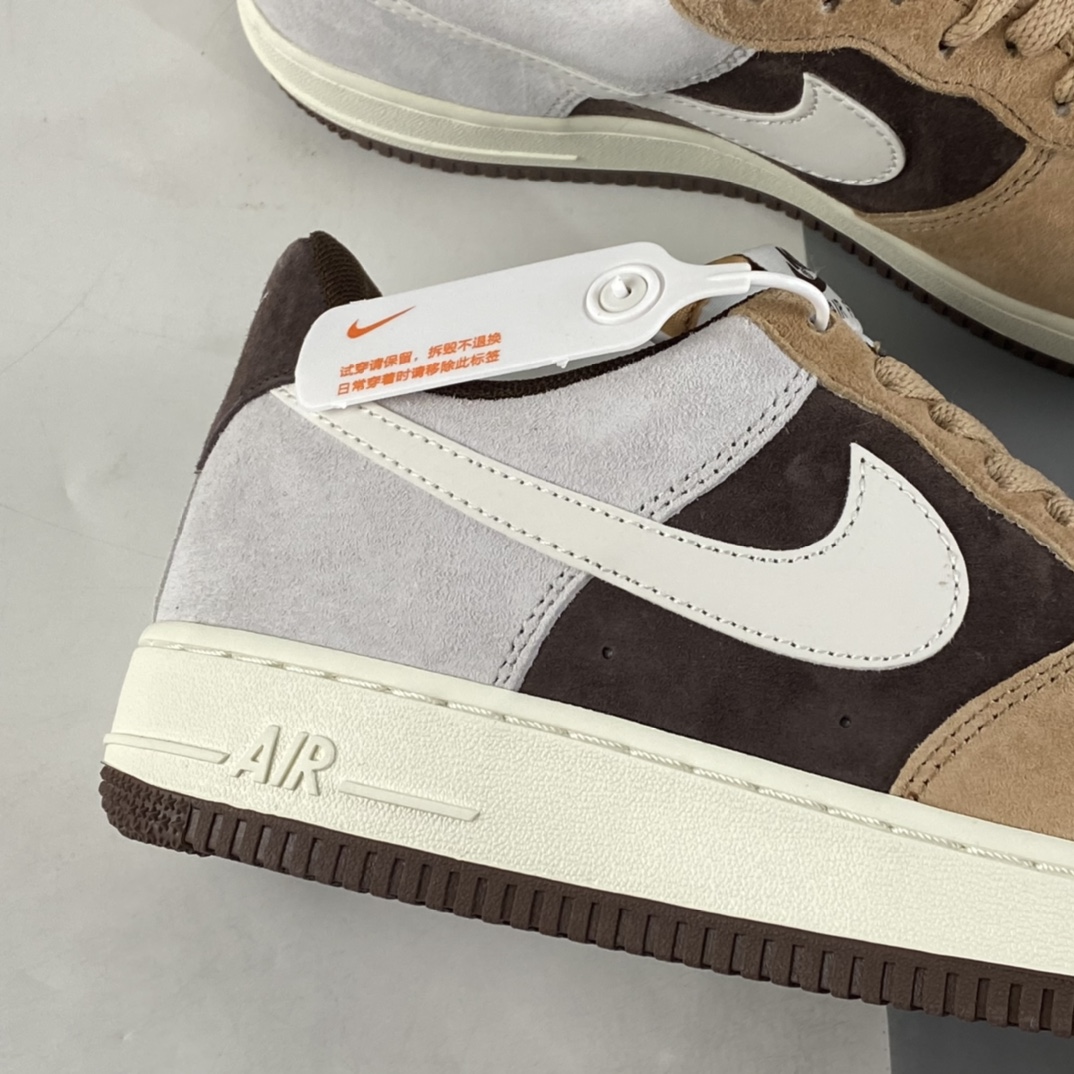 P240 NIKE Air Force 1 Low 咖啡豆配色 空军一号低帮休闲板鞋 BL3099-233