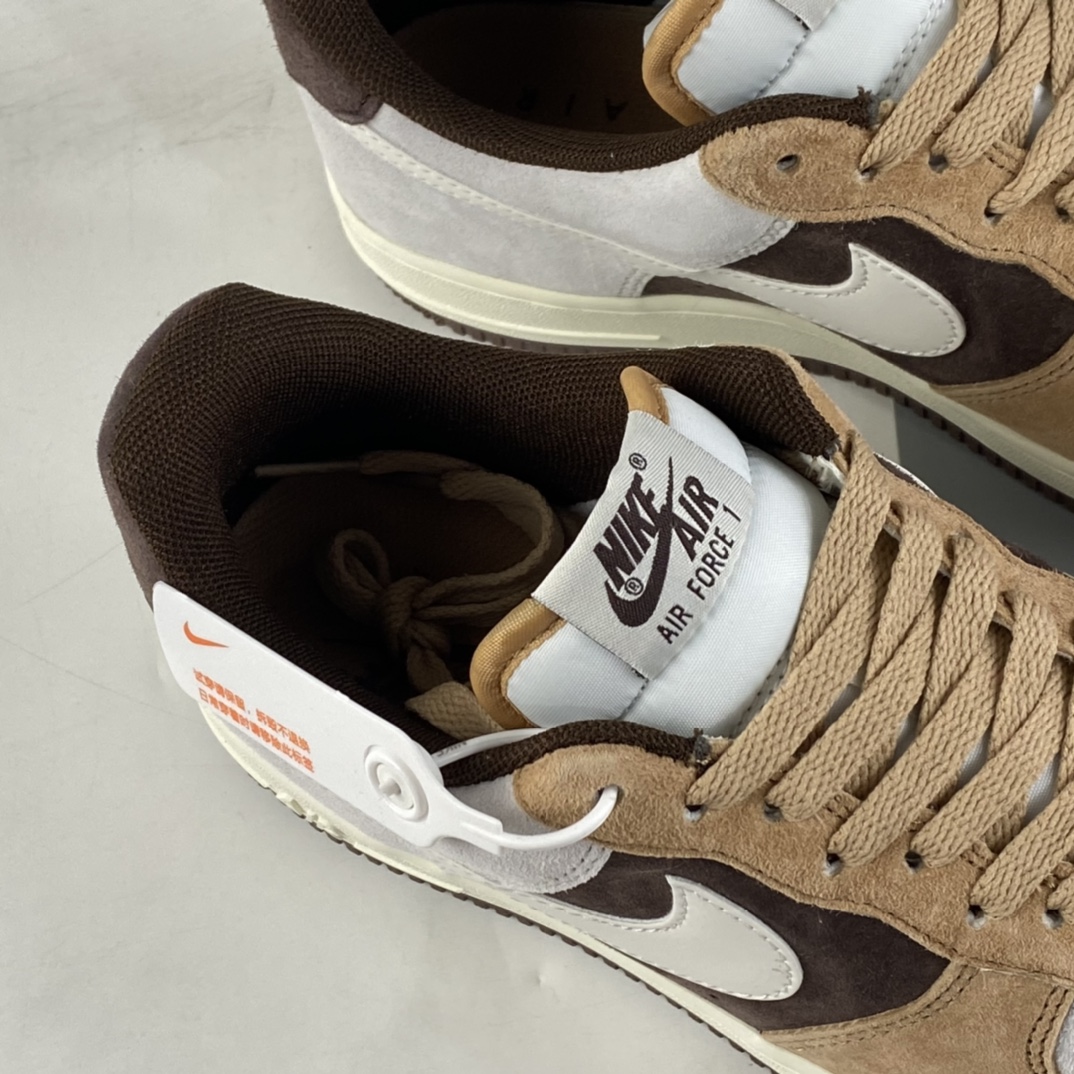 P240 NIKE Air Force 1 Low 咖啡豆配色 空军一号低帮休闲板鞋 BL3099-233