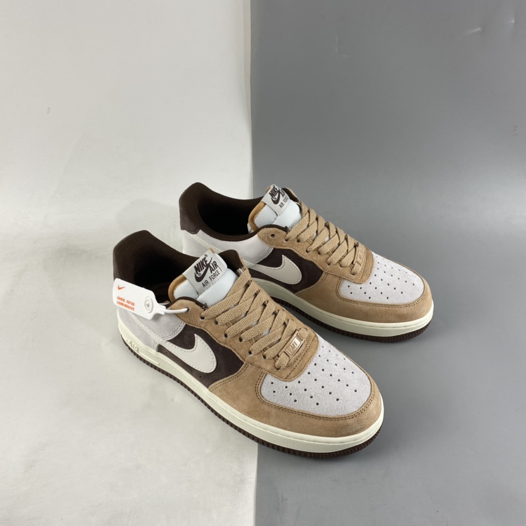 P240 NIKE Air Force 1 Low 咖啡豆配色 空军一号低帮休闲板鞋 BL3099-233