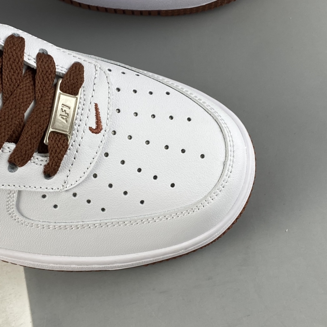 P200 NIKE Air Force 1’07 Low ”Pecan” 巧克力棕 空军一号低帮休闲板鞋 DH7561-100