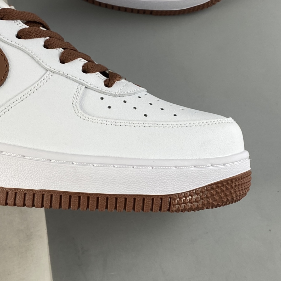 P200 NIKE Air Force 1’07 Low ”Pecan” 巧克力棕 空军一号低帮休闲板鞋 DH7561-100