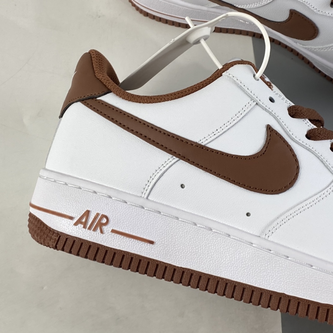 P200 NIKE Air Force 1’07 Low ”Pecan” 巧克力棕 空军一号低帮休闲板鞋 DH7561-100