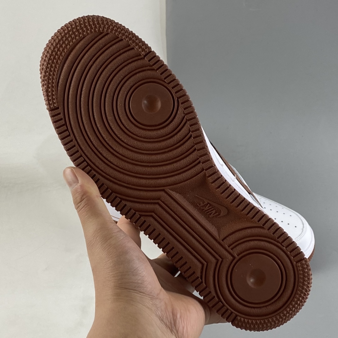 P200 NIKE Air Force 1’07 Low ”Pecan” 巧克力棕 空军一号低帮休闲板鞋 DH7561-100