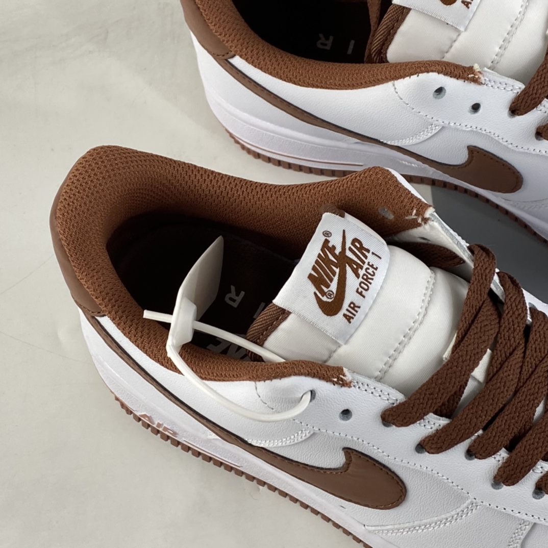 P200 NIKE Air Force 1’07 Low ”Pecan” 巧克力棕 空军一号低帮休闲板鞋 DH7561-100