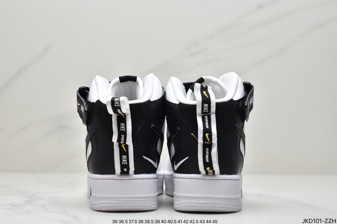 160 公司级耐克Nike Air Force 1 Low 空军一号解构高帮百搭休闲运动板鞋804609-103