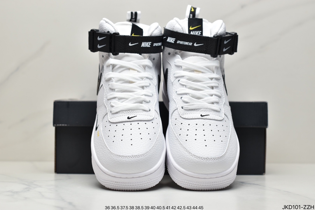 160 公司级耐克Nike Air Force 1 Low 空军一号解构高帮百搭休闲运动板鞋804609-103