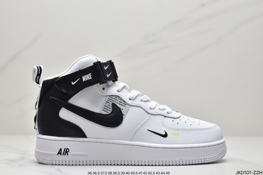 160 公司级耐克Nike Air Force 1 Low 空军一号解构高帮百搭休闲运动板鞋804609-103