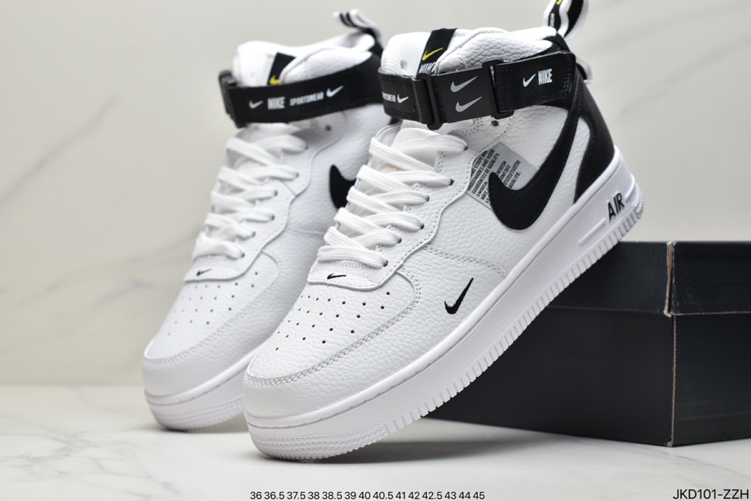 160 公司级耐克Nike Air Force 1 Low 空军一号解构高帮百搭休闲运动板鞋804609-103