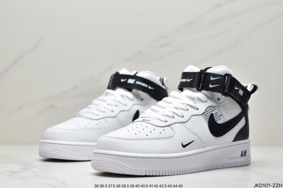 160 公司级耐克Nike Air Force 1 Low 空军一号解构高帮百搭休闲运动板鞋804609-103