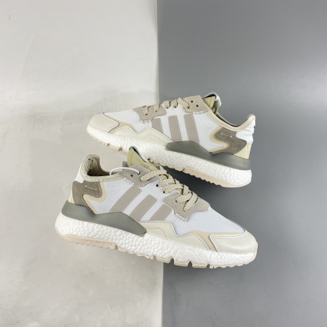 Adidas Nite Jogger Boost Adidas Nightcrawler Popcorn Outsole Retro Running Shoes FV3881