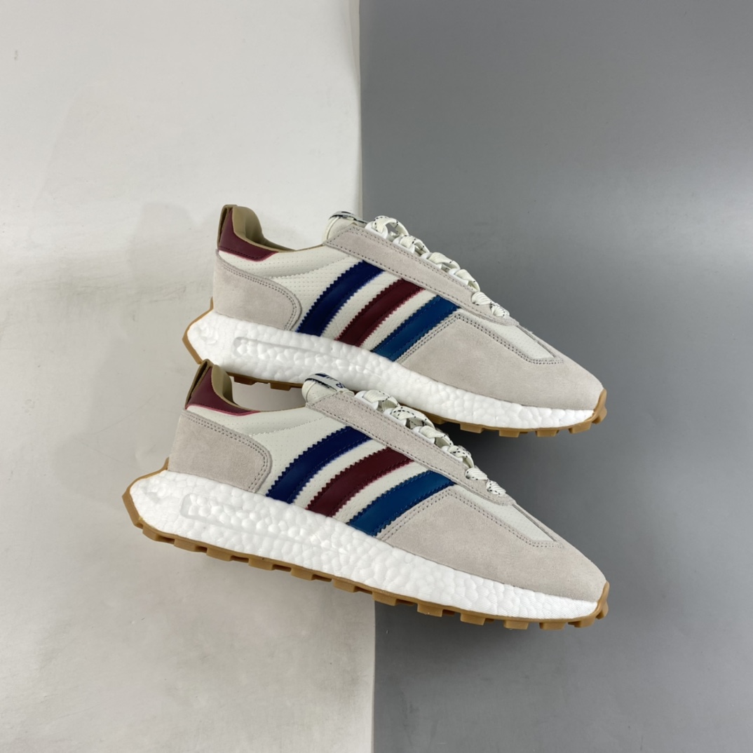 Adidas Retropy E5 Popcorn Midsole Retro Sports Casual Running Shoes GW1635