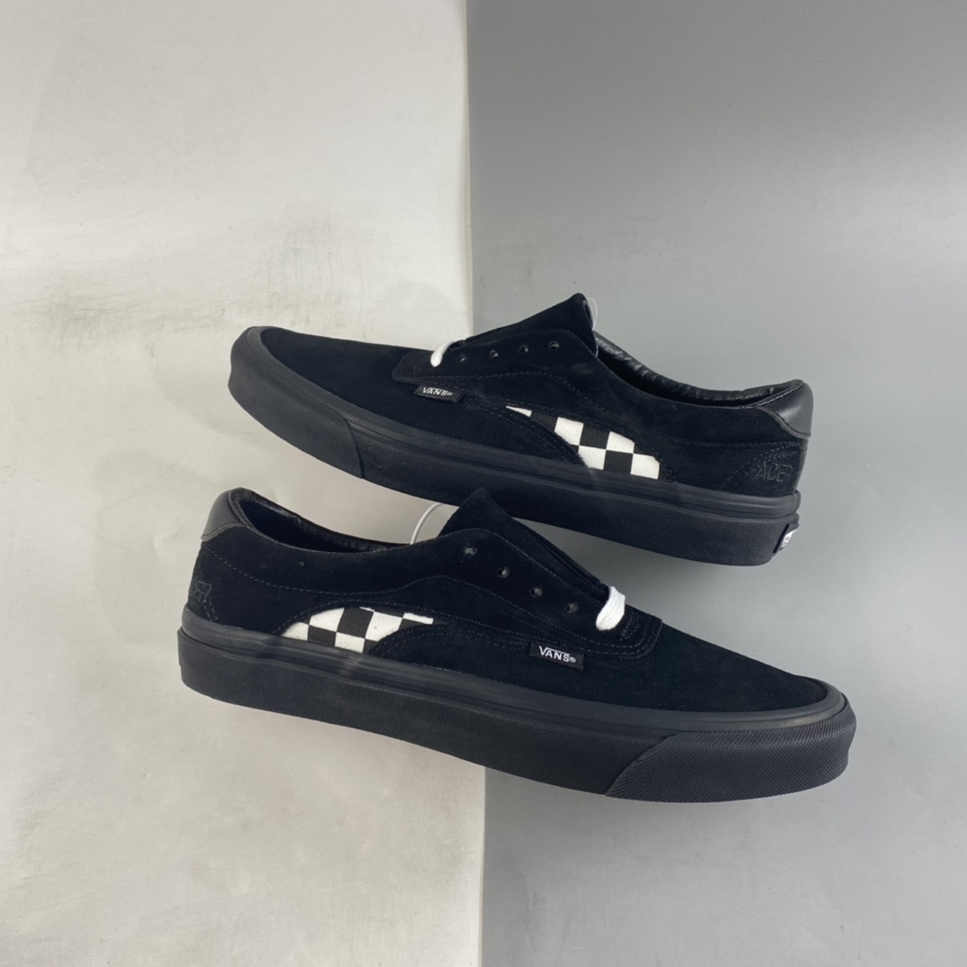 Vans Acer Ni Sp suede stitched checkerboard low-top sneakers VN0A4UWY3XM