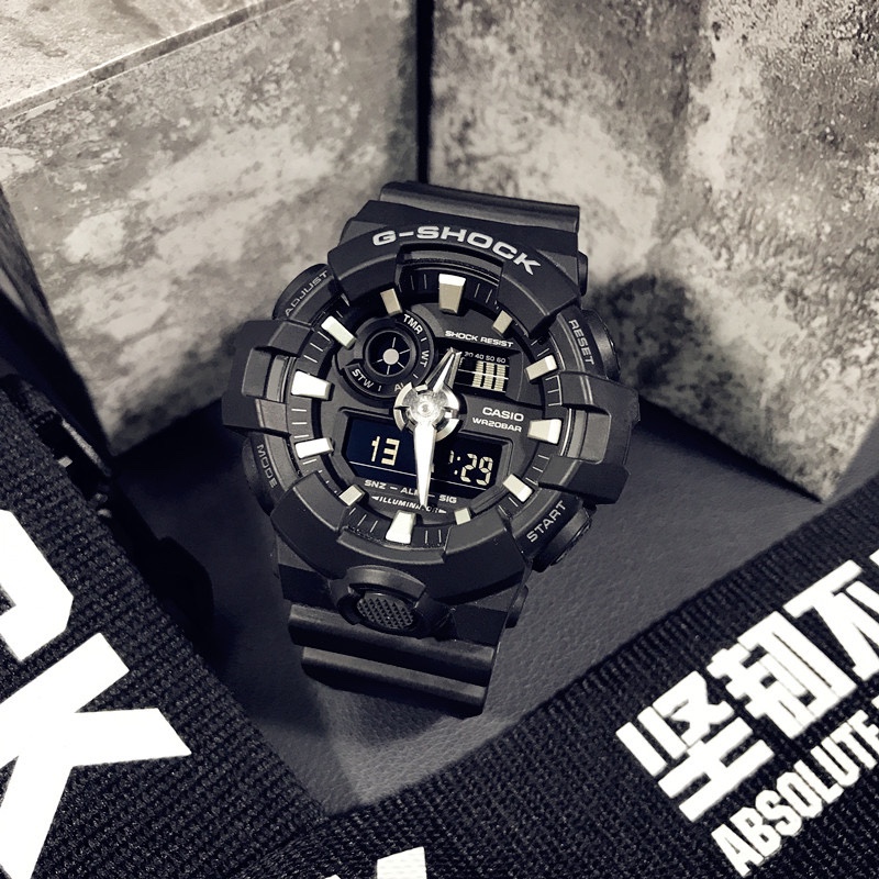 Casio GA-700 Watch Collection: Red, Black, and White – Youthful, Classic, and Reliable - 图片 8