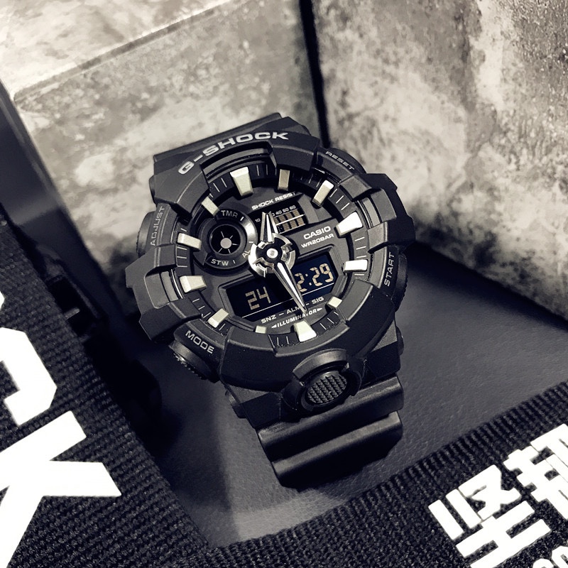 Casio GA-700 Watch Collection: Red, Black, and White – Youthful, Classic, and Reliable - 图片 5