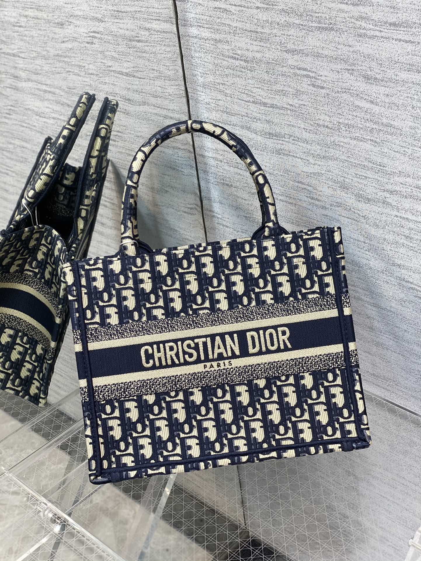 Dior Tote Bags Embroidery Vintage