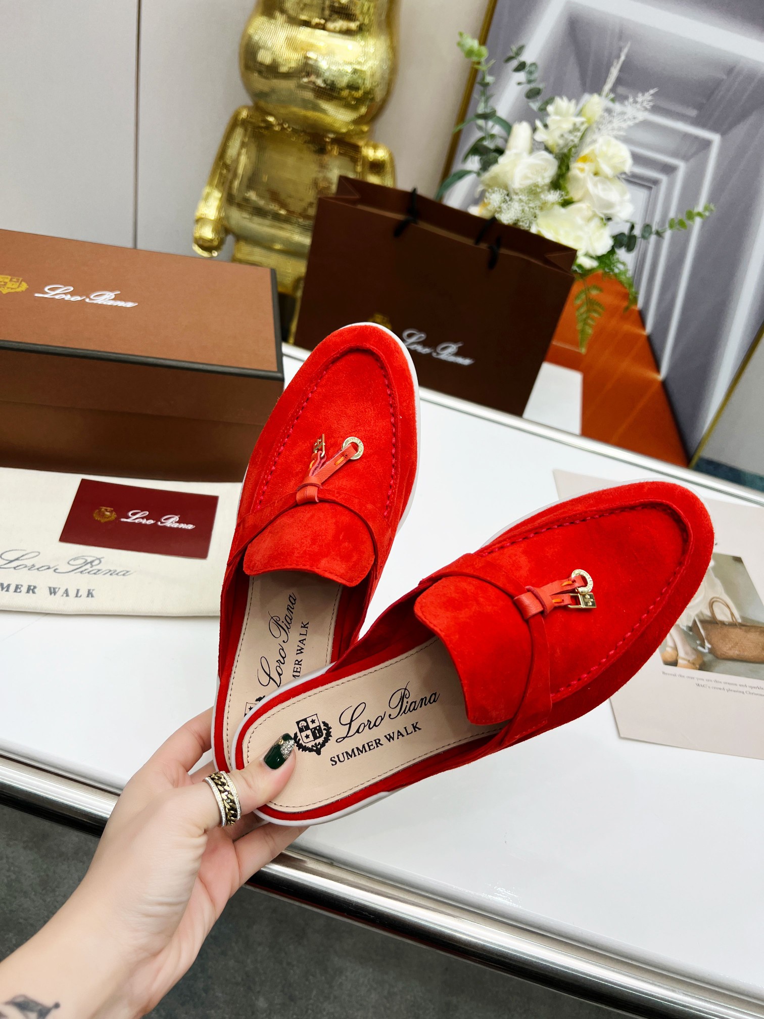. Loro Piana * nivel superior auténtico comprar original 1:1 réplica fue fundada en solitario el 24 