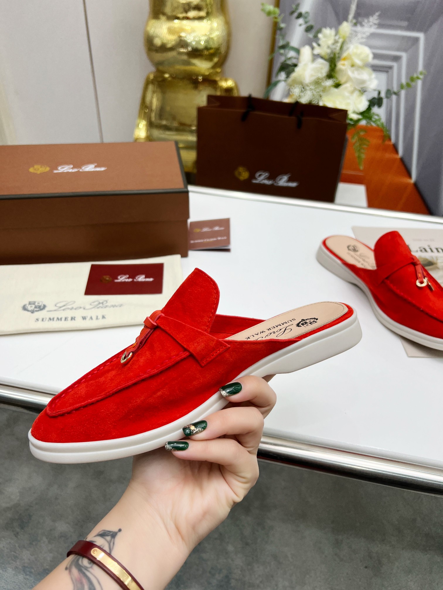 . Loro Piana * nivel superior auténtico comprar original 1:1 réplica fue fundada en solitario el 24 
