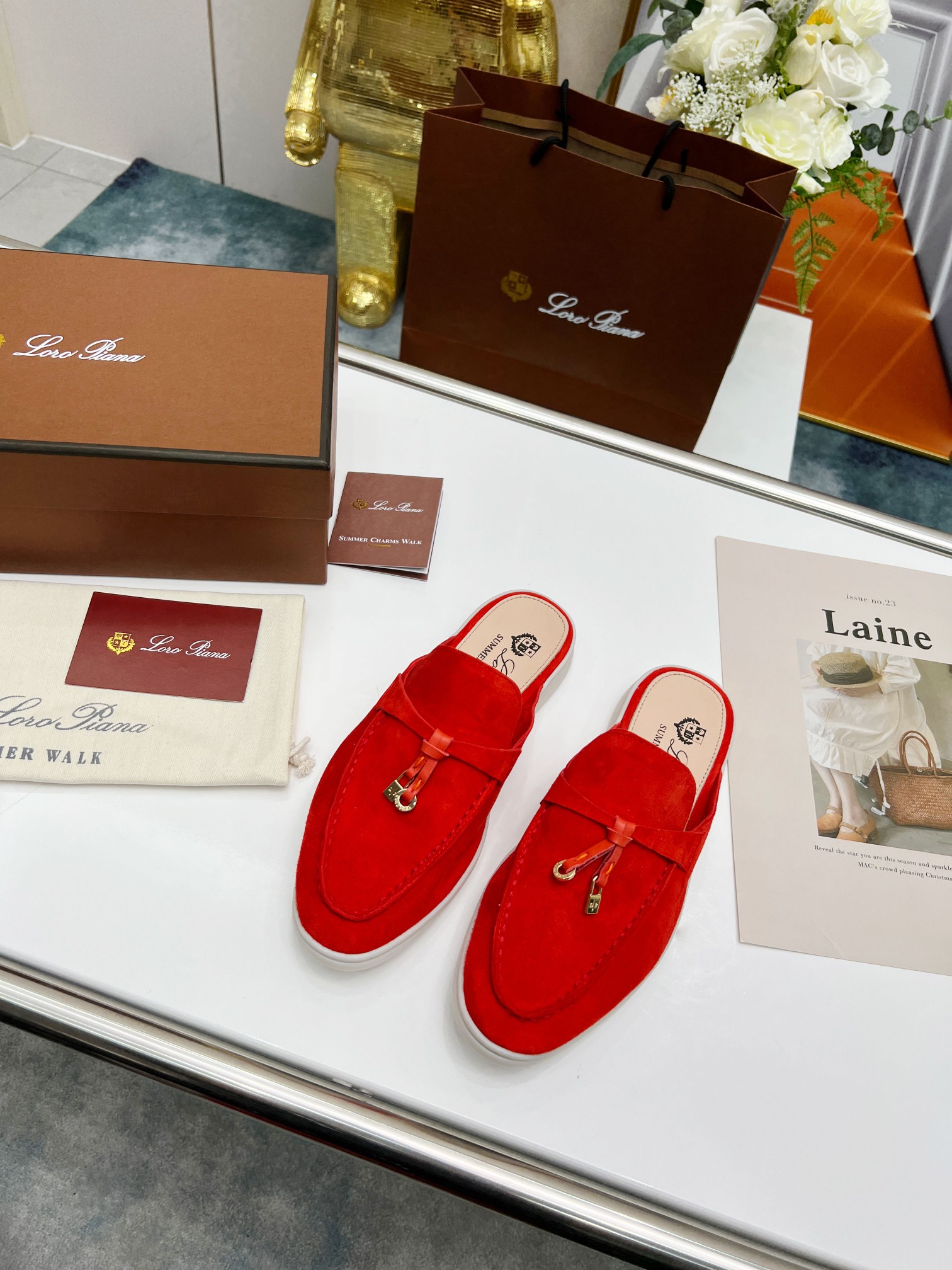 . Loro Piana * nivel superior auténtico comprar original 1:1 réplica fue fundada en solitario el 24 