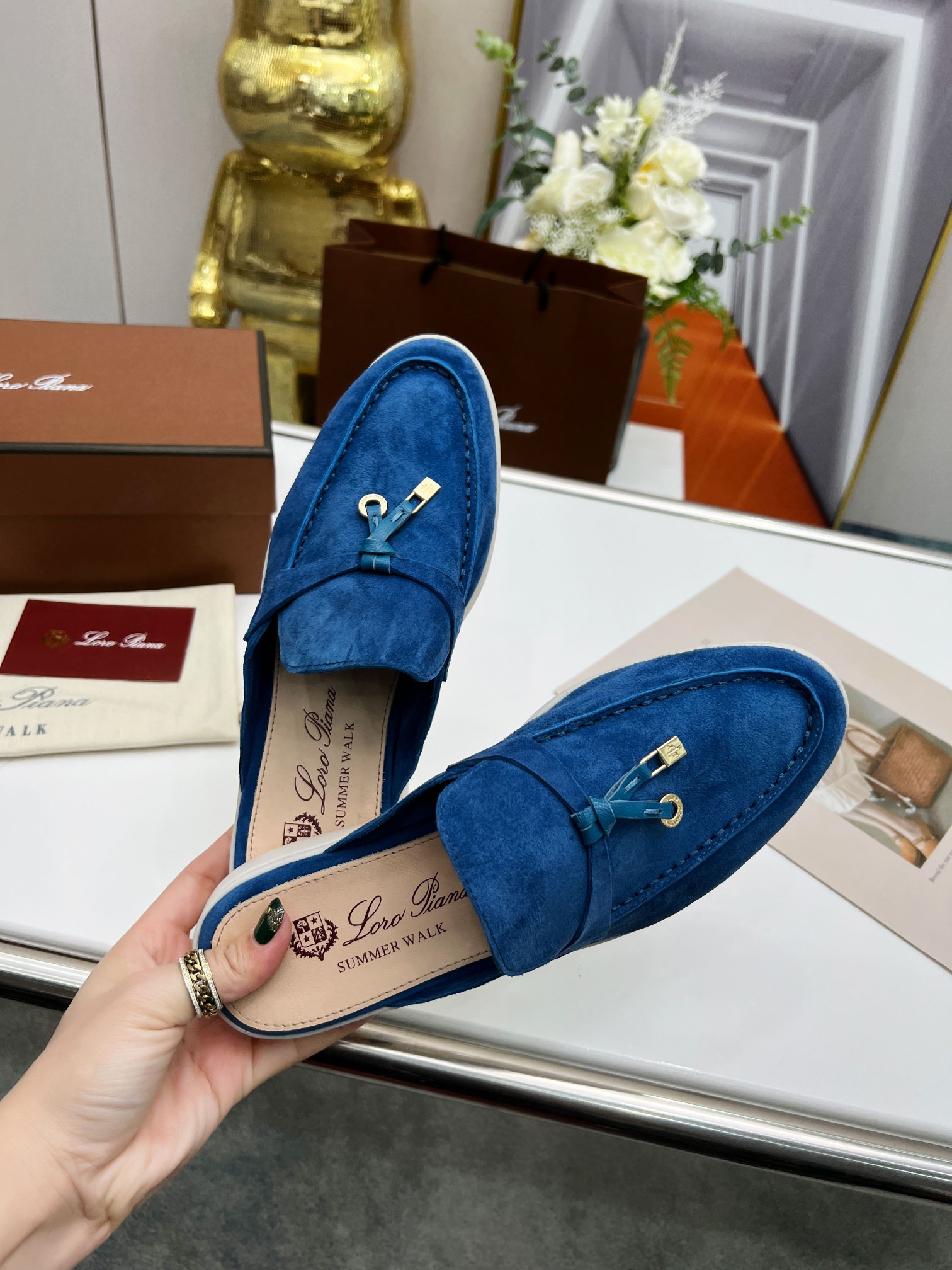 . Loro Piana * nivel superior auténtico comprar réplica original 1:1 fue fundada en solitario el 24 