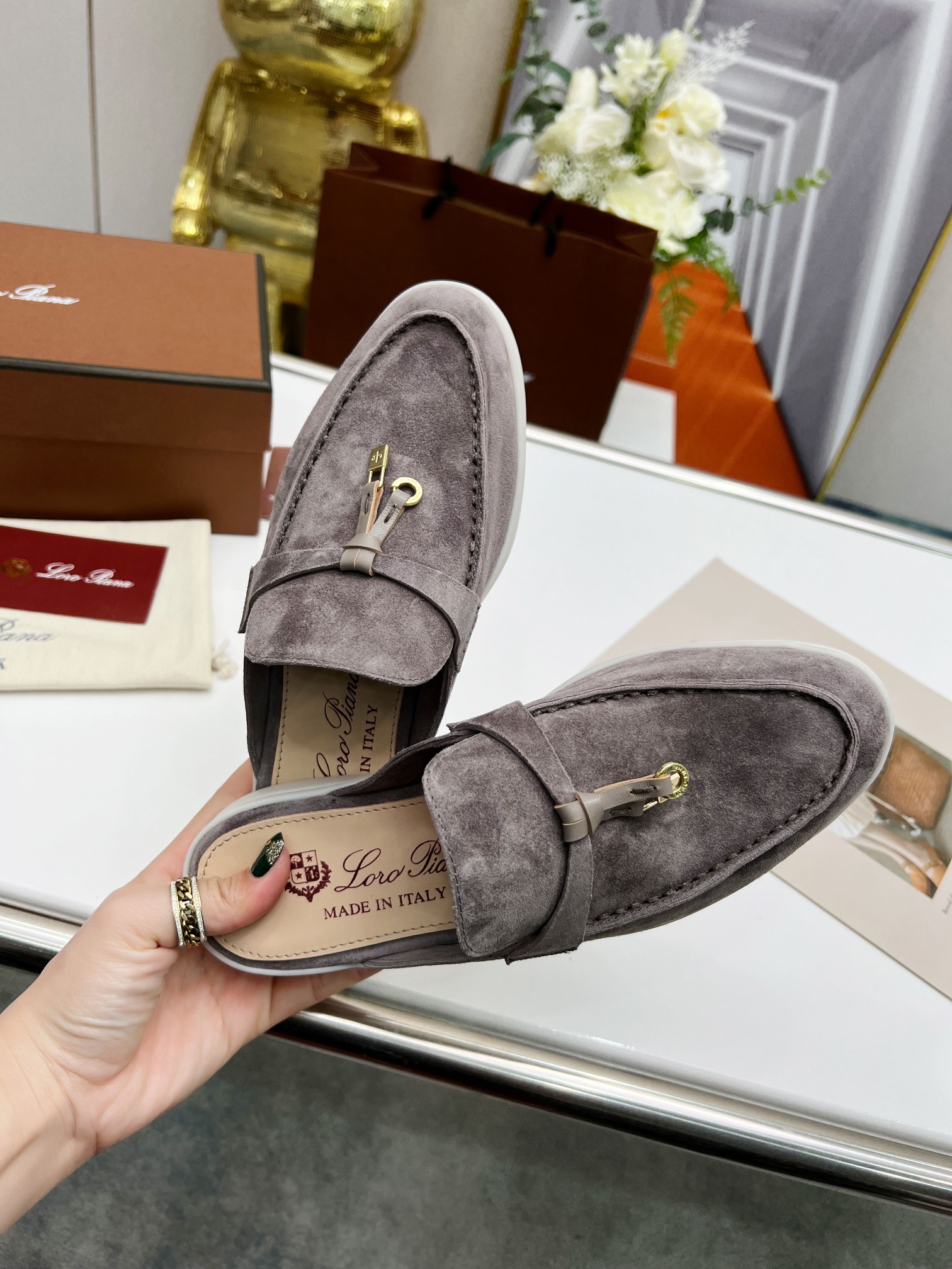 . Loro Piana * nivel superior auténtico comprar réplica original 1:1 fue fundada en solitario el 24 